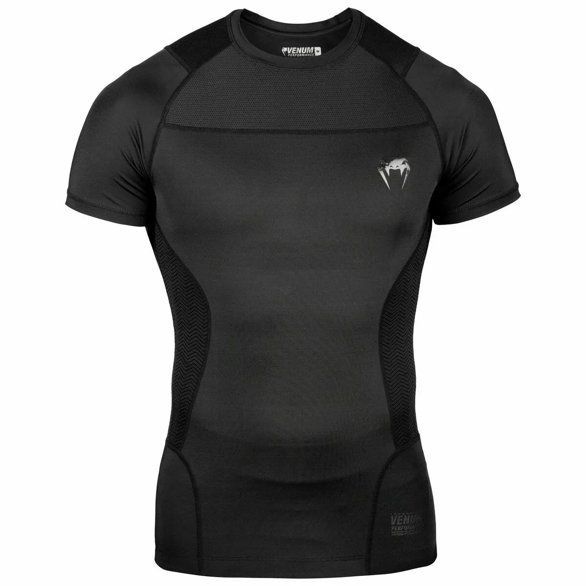 Venum G-Fit Short Sleeved Rash Guard Black