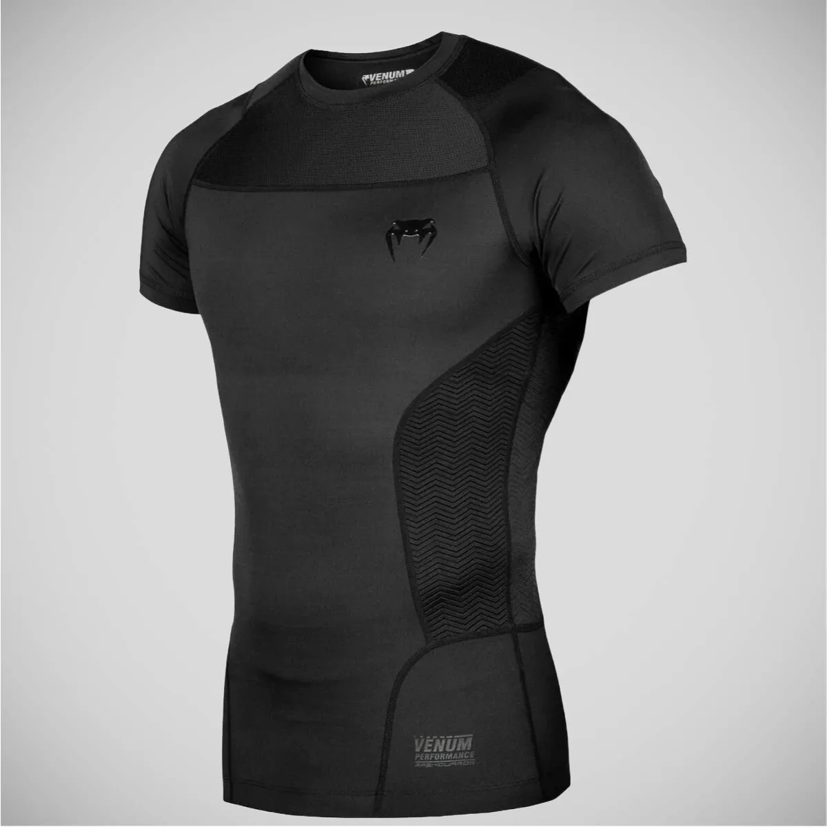 Venum G-Fit Short Sleeved Rash Guard Black