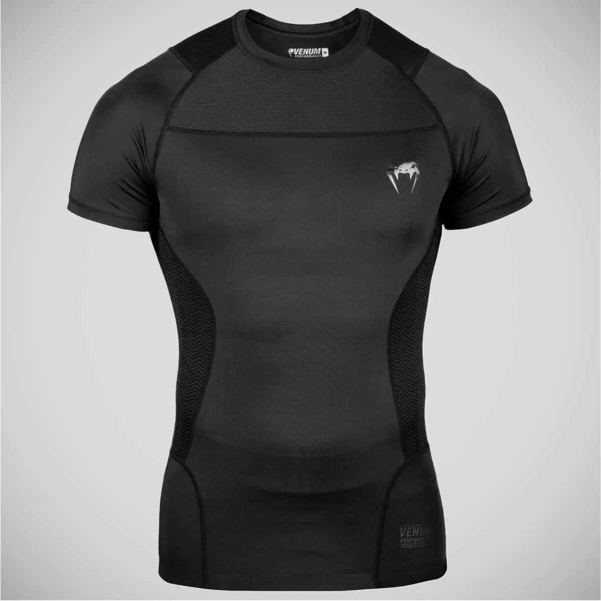 Venum G-Fit Short Sleeved Rash Guard Black