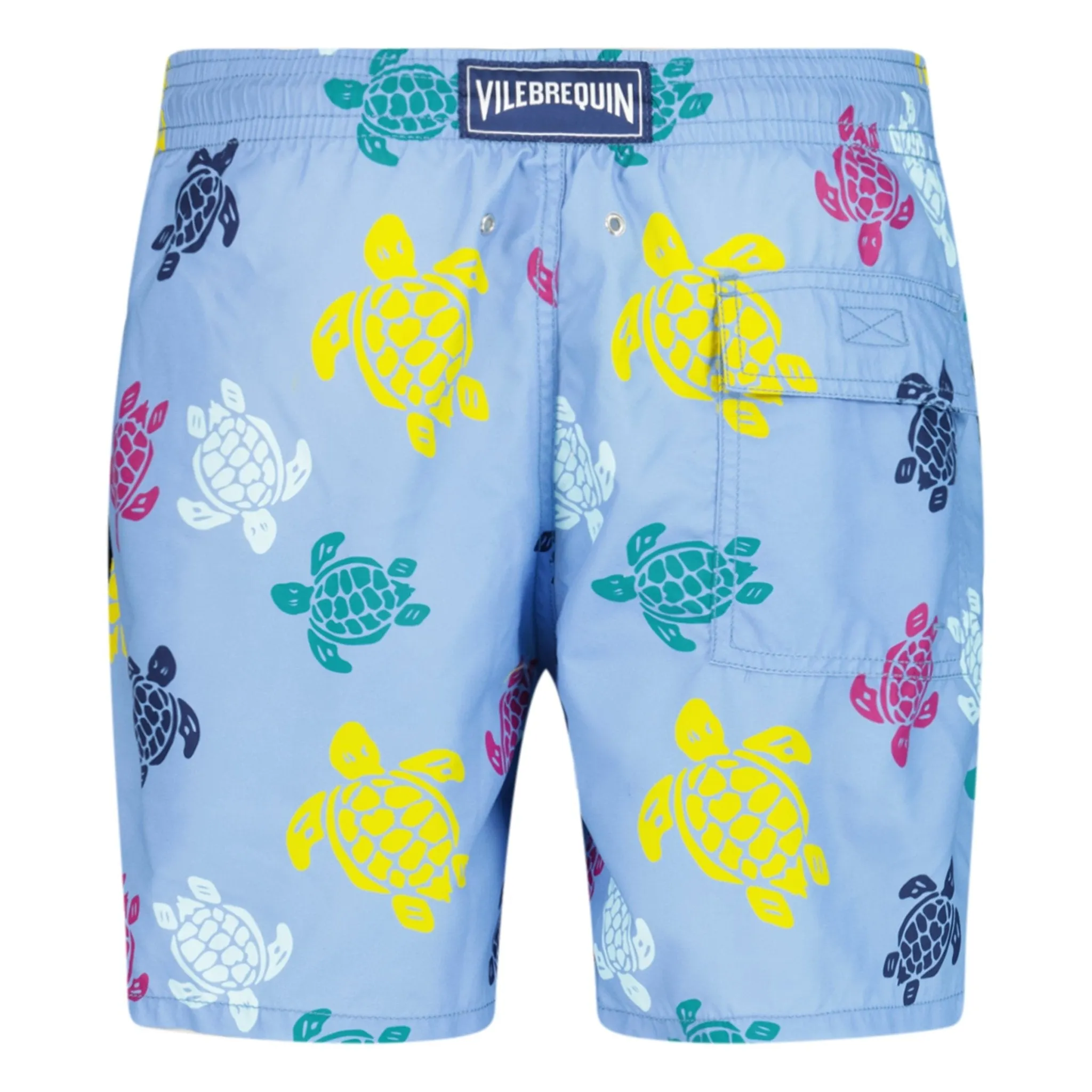 VILEBREQUIN MOOREA ARCHIVE SWIM SHORTS BLUE