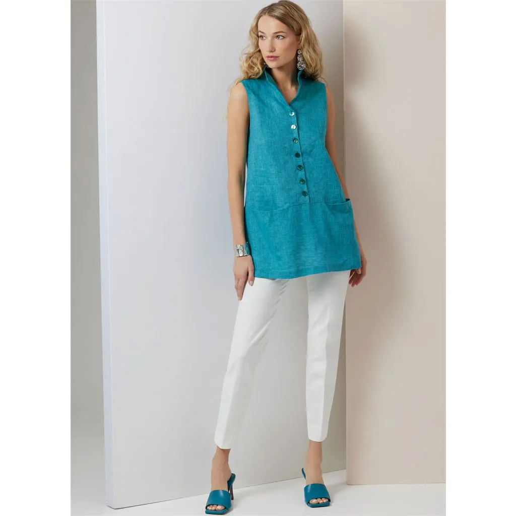 Vogue Pattern V2030 Misses' Tunics by Marcy Tilton