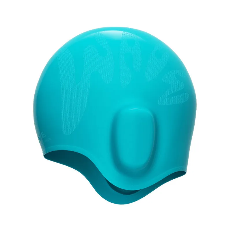 WAVE Ear Protection Swim Cap For Kids and Adult