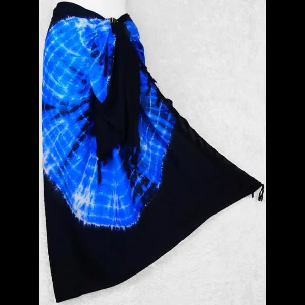 Web Tie-Dye Sarongs