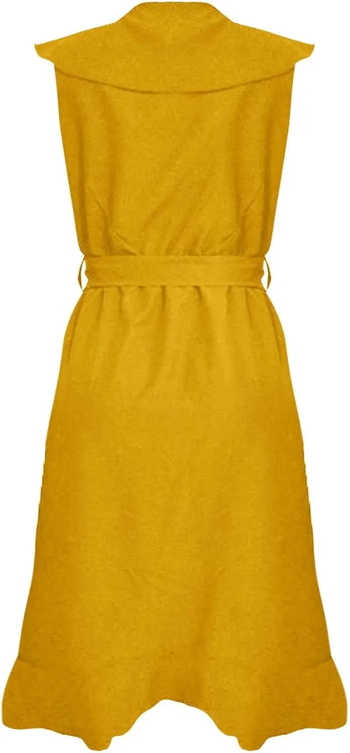 Wedding Guest Dresses for Women 2025 Gowns Evening Party Cocktail Dress Long Split Elegant V Neck Wrap Ruffle Guest Dresses