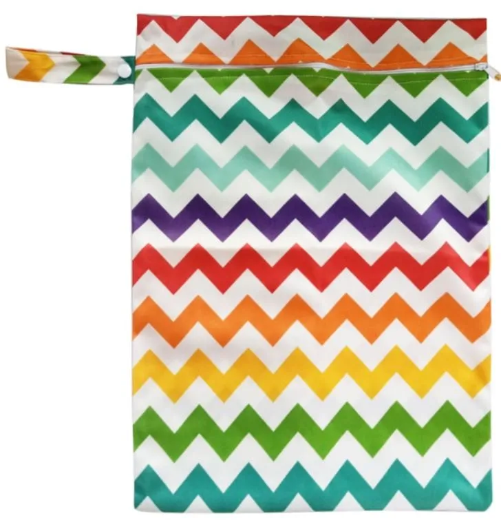Wet Bags : Size Large Multiple Prints with One Zipper