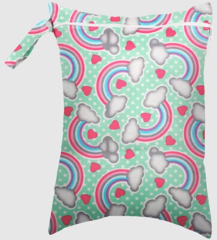 Wet Bags : Size Large Multiple Prints with One Zipper