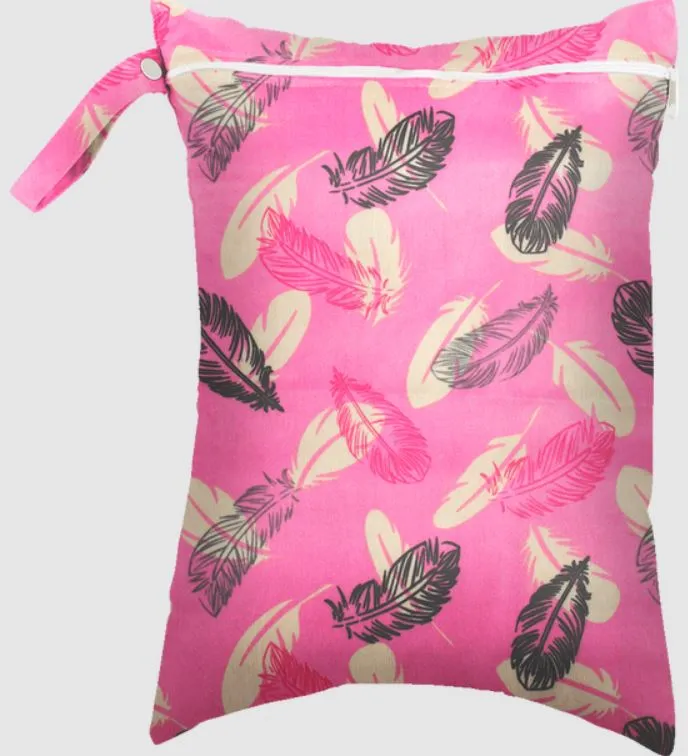 Wet Bags : Size Large Multiple Prints with One Zipper