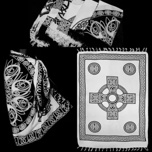 White Celtic Sarongs