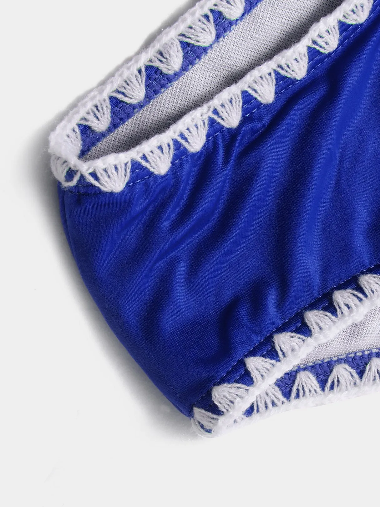 Wholesale Halter Sleeveless Plain Two Piece Bikinis