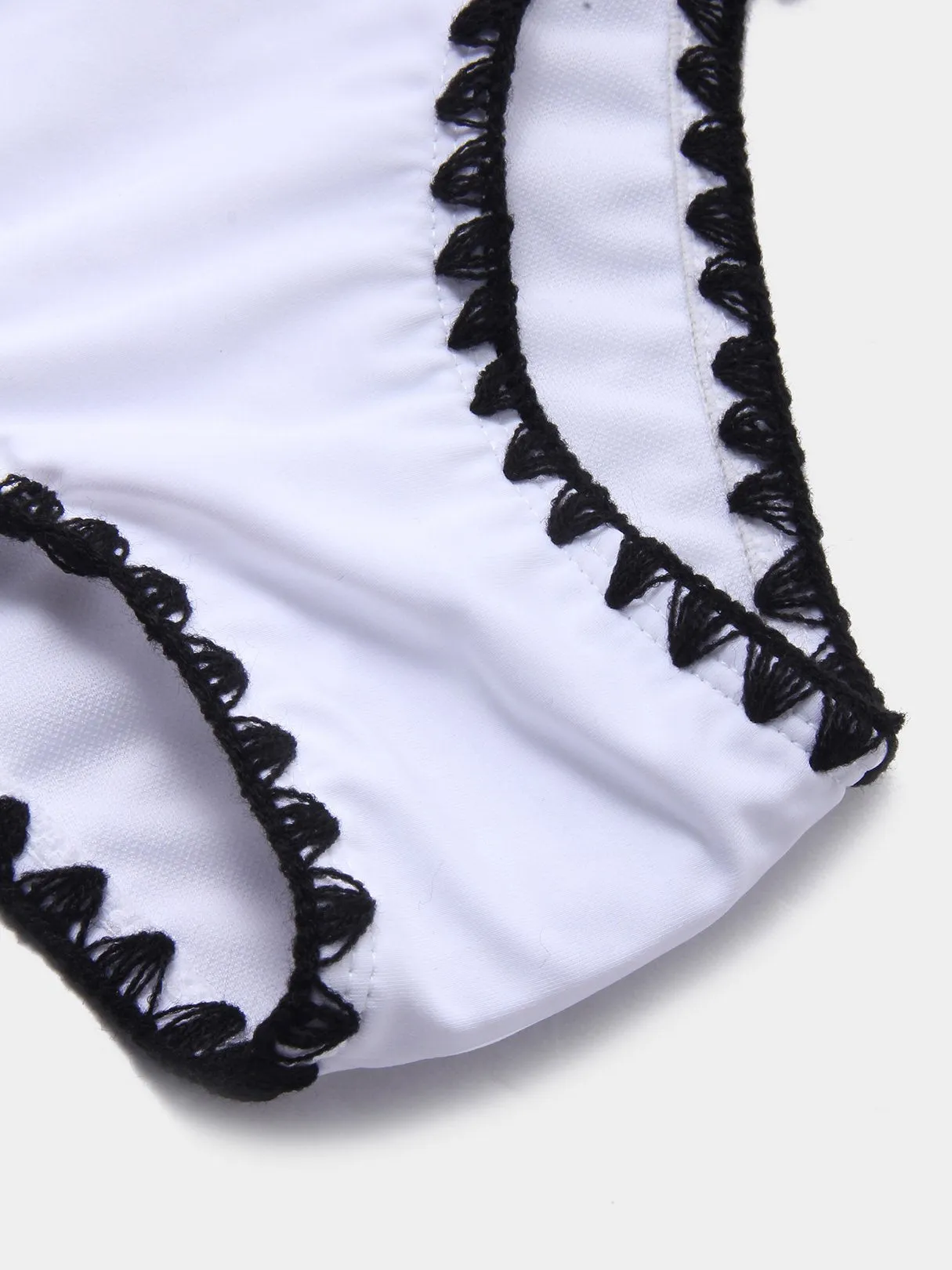 Wholesale Halter Sleeveless Plain Two Piece Bikinis
