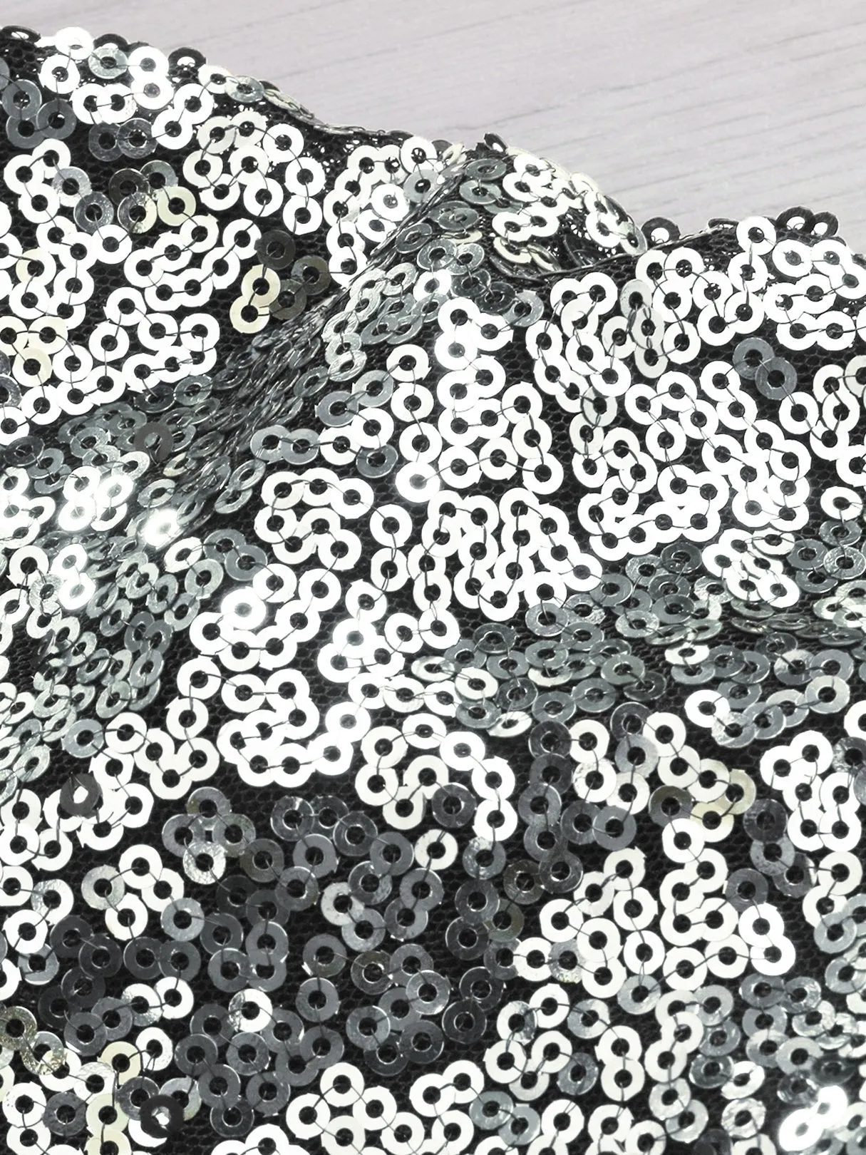 Wholesale Off The Shoulder Sleeveless Sequins Embellished Bikinis