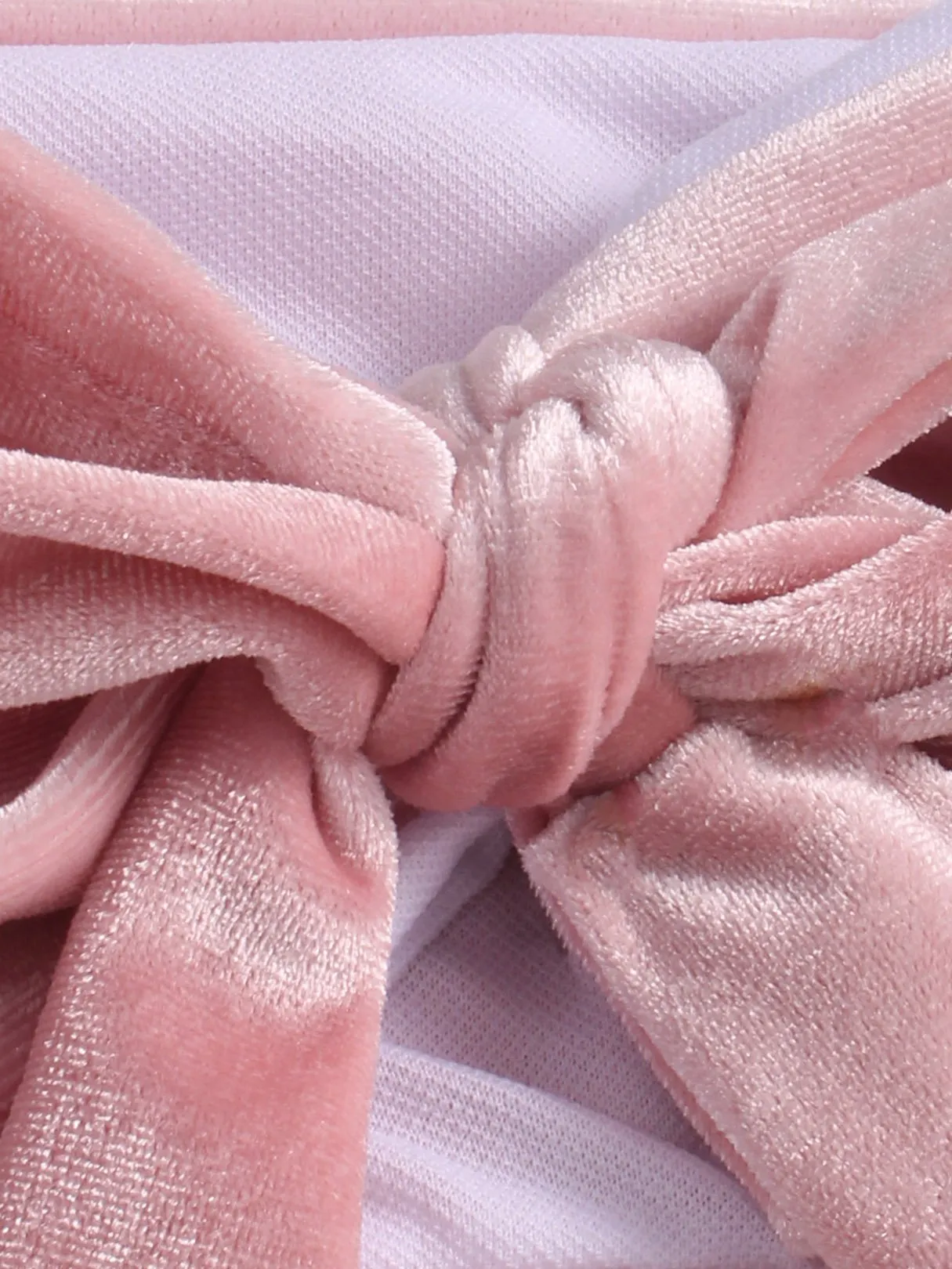 Wholesale Pink Strapless Off The Shoulder Sleeveless Plain Tie-Up Ruffle Trim Ruffle Hem Bikini Set Swimwear