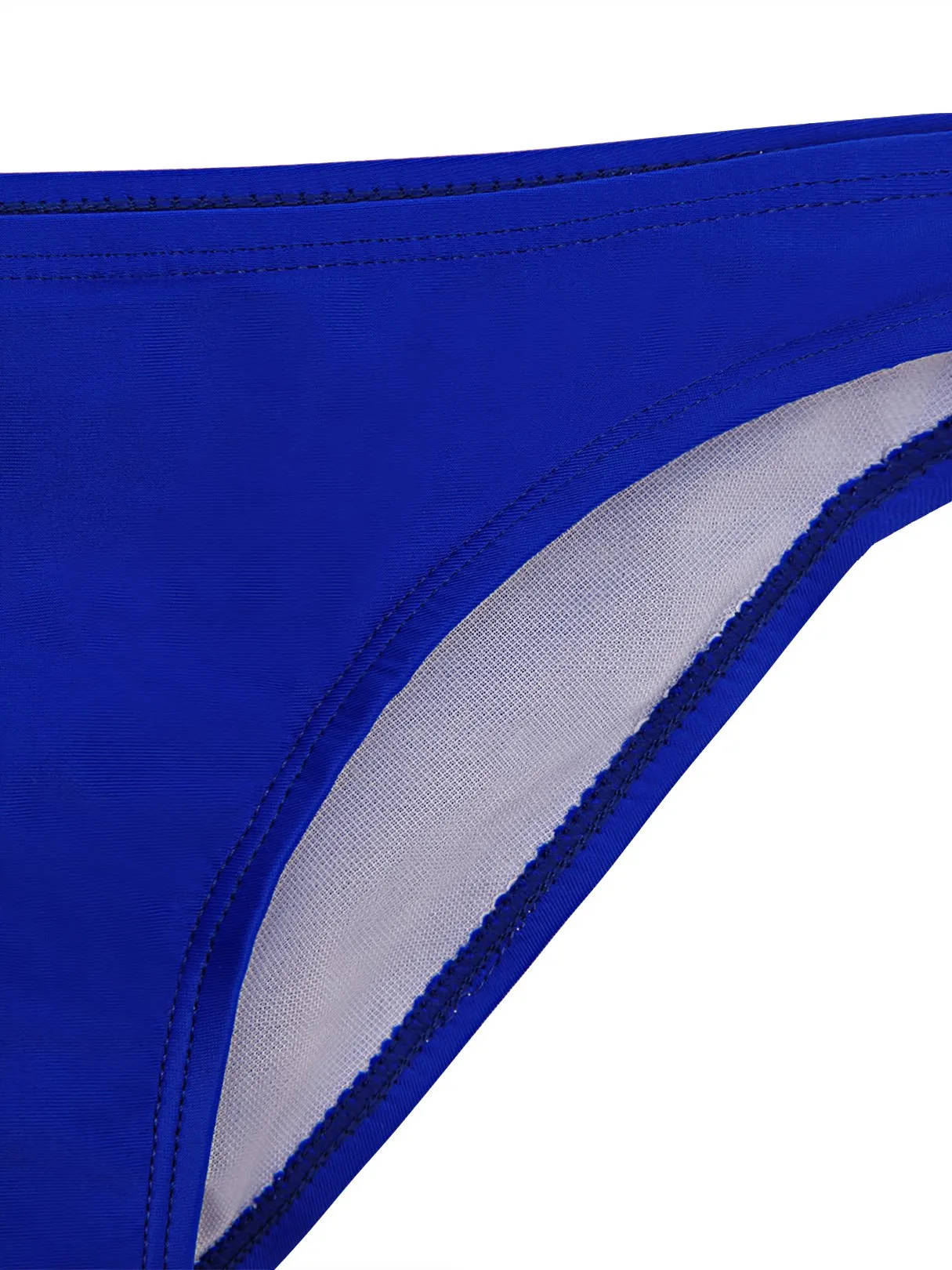 Wholesale Round Neck Sleeveless Geometrical 2 Piece Bikinis