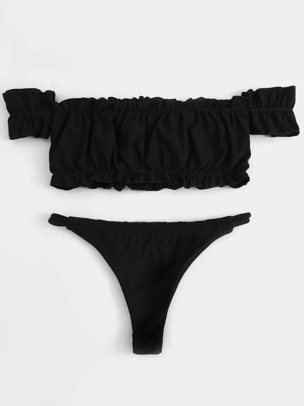 Wholesale Short Sleeve Plain Bikini Swimsuit