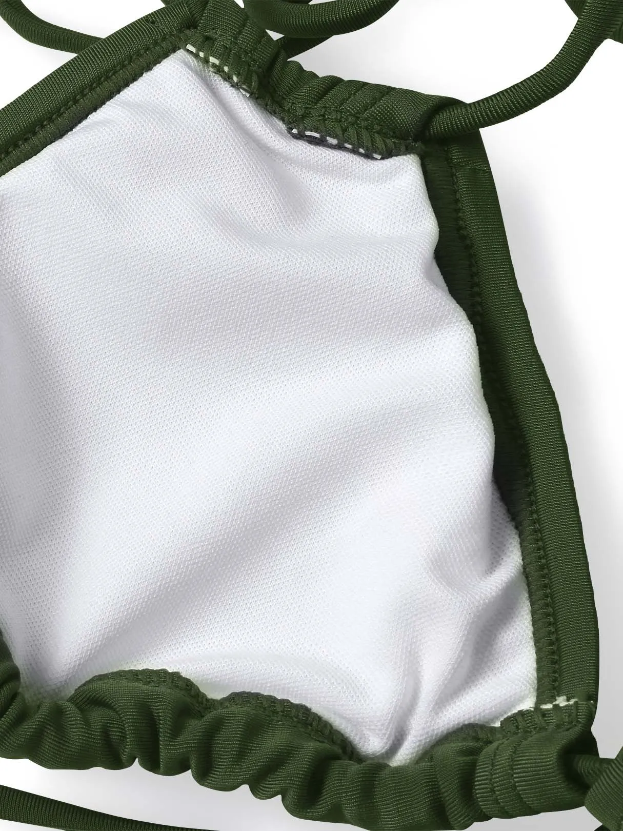 Wholesale Sleeveless Green Bikinis