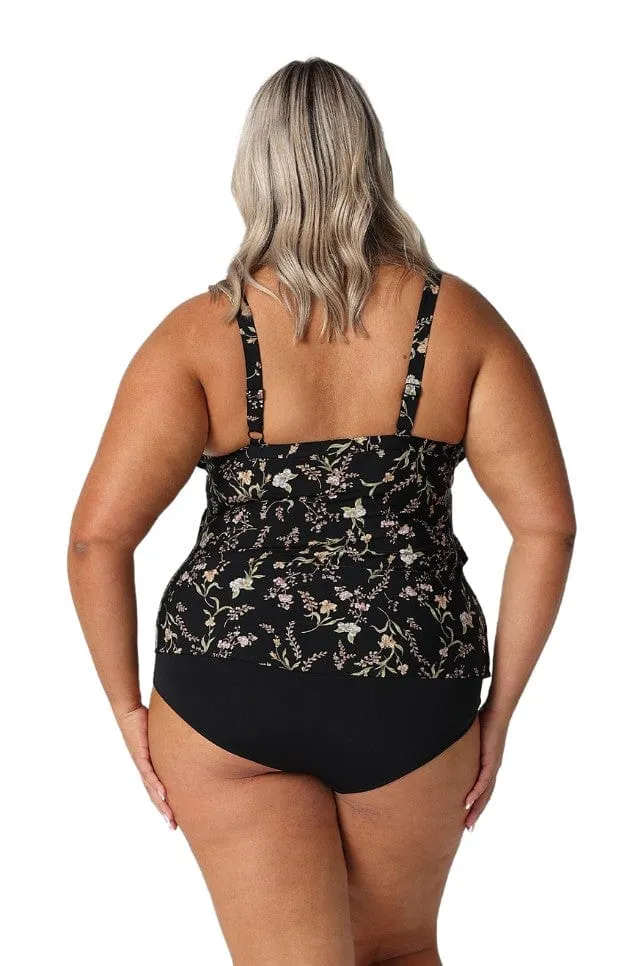 Wildflowers Chlorine Resistant 3 Tier Tankini Top