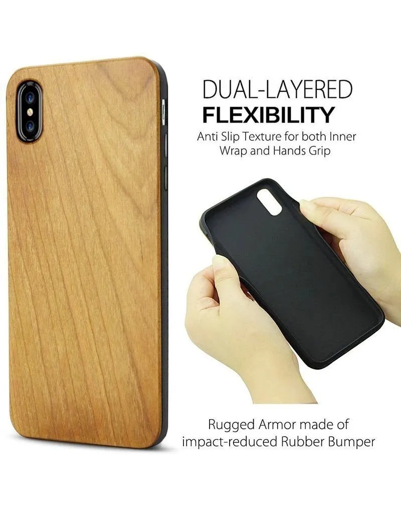 Wizard Magical Ticket Engraved Wood iPhone14 13 12 11 Case