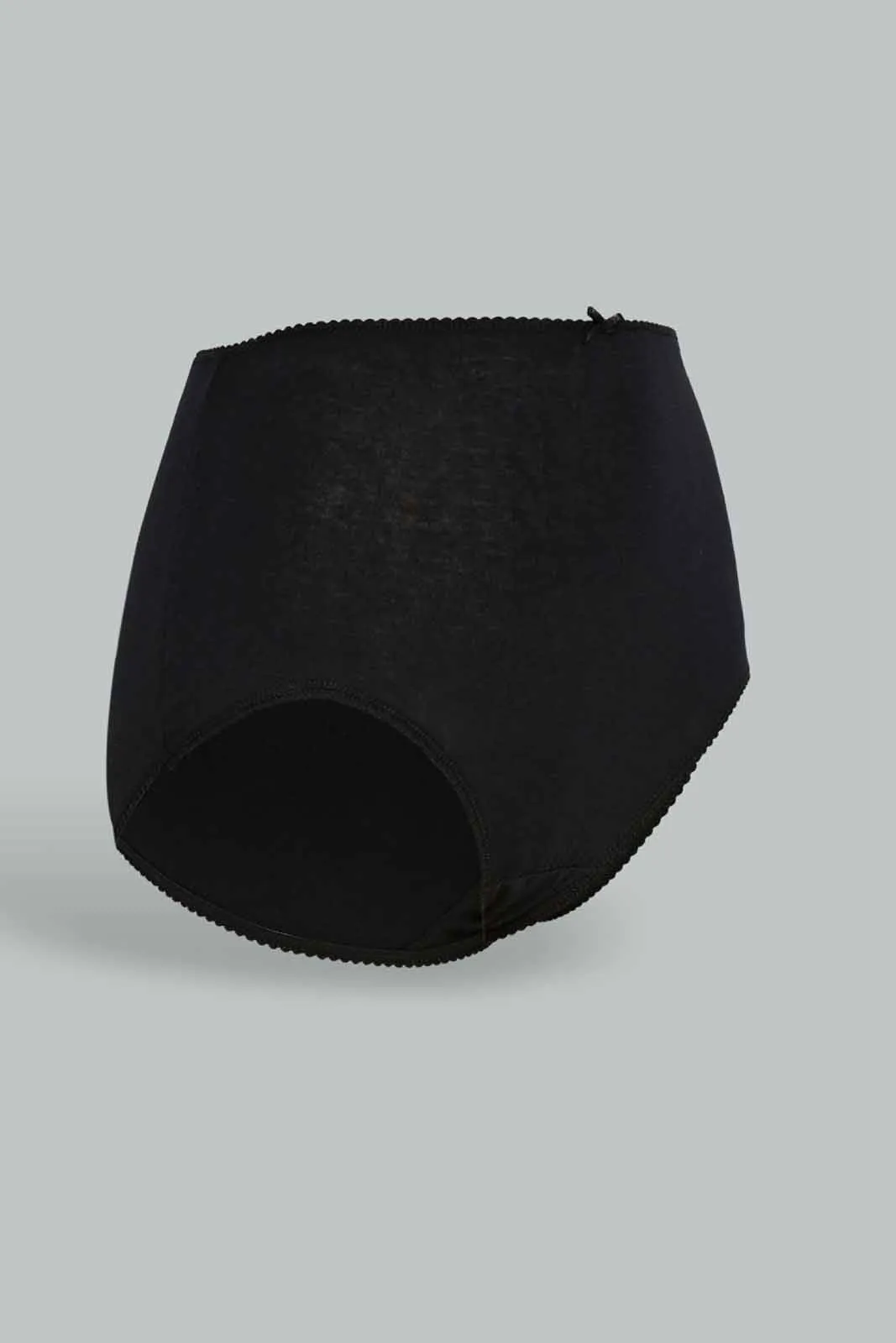 Women Black Full Brief (Pack of 5)