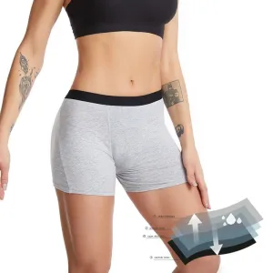 Women Boyshorts Washable Incontinence Underwear for Period Women Leak Proof Boyshorts Boxer