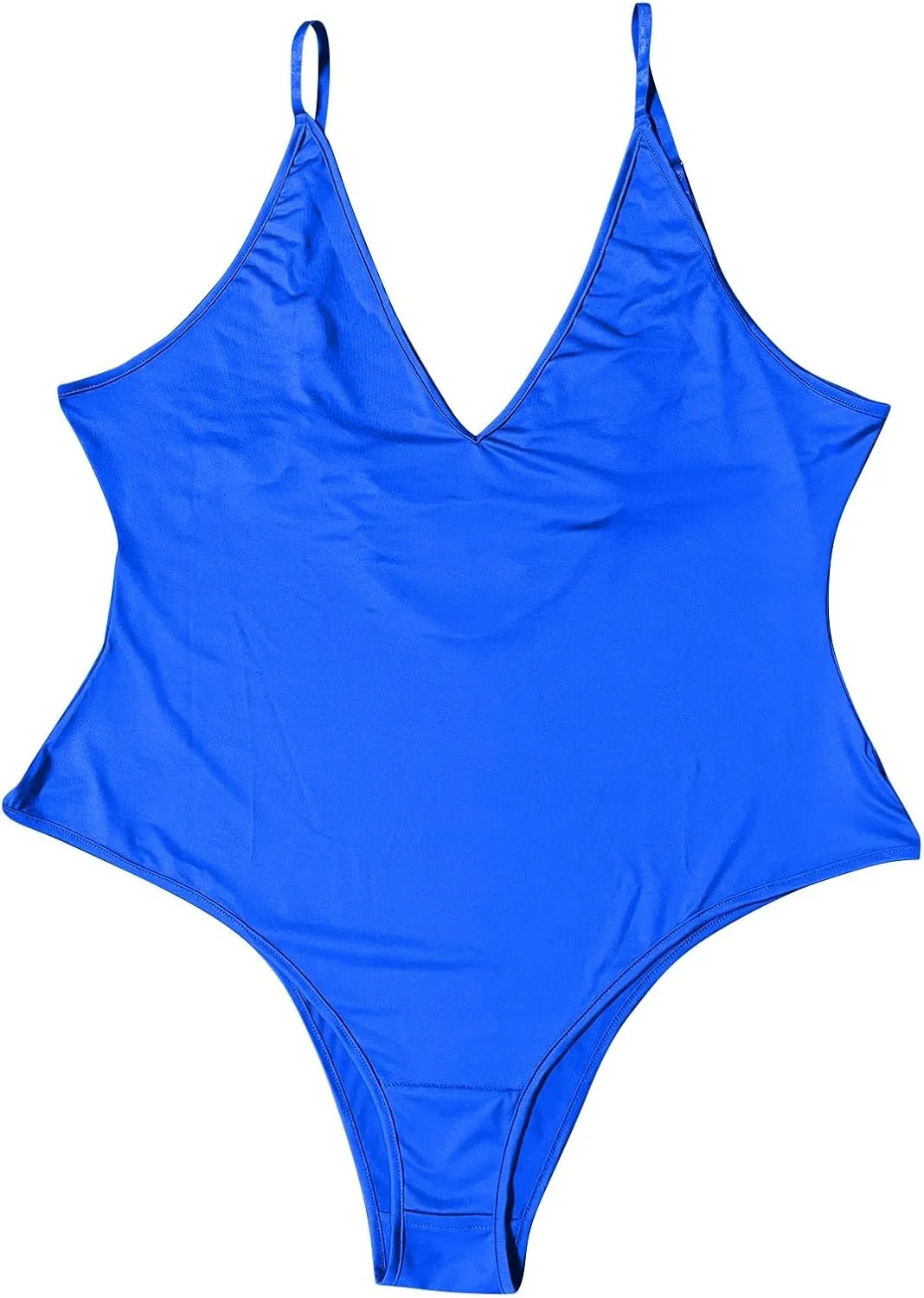 Women One Piece Backless Bikini Swimsuit Hawaiian Beach Sexy Push Up Padded Beachwear High Waiste Casual Bathing Suit