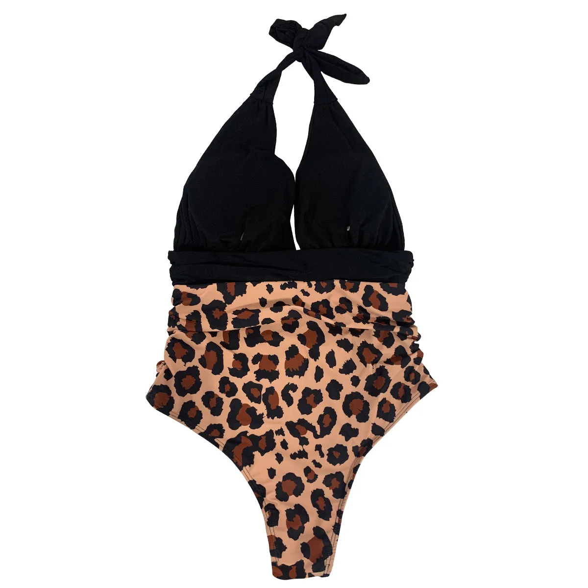 Women One Piece Swimwear Front Crossover Swimsuits Hollow Bathing Suits Monokinis