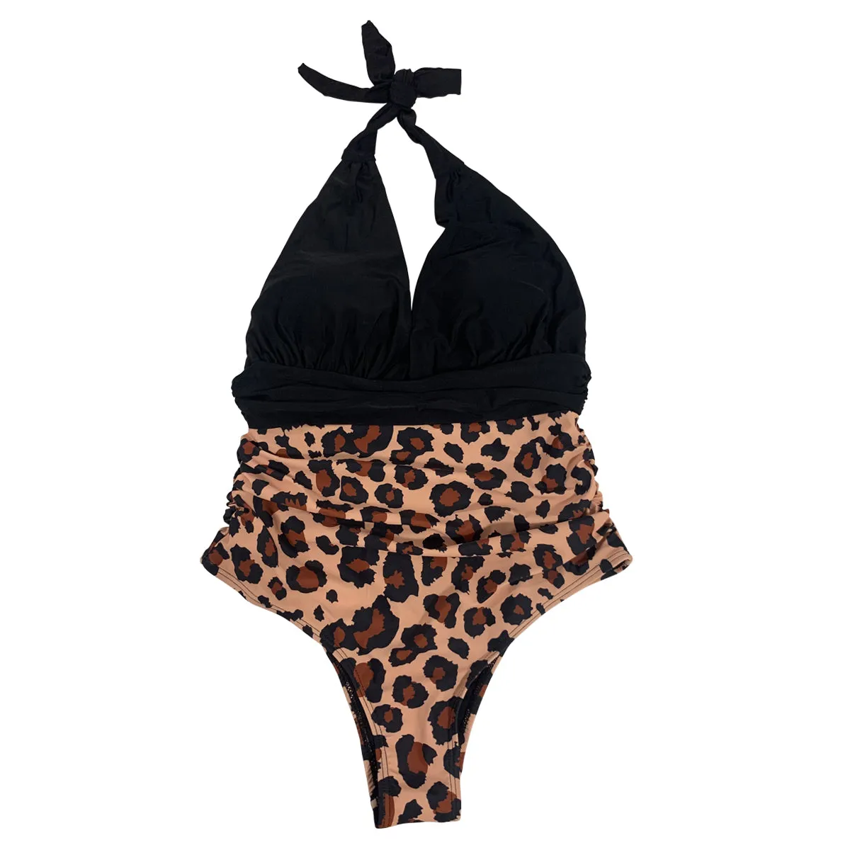 Women One Piece Swimwear Front Crossover Swimsuits Hollow Bathing Suits Monokinis