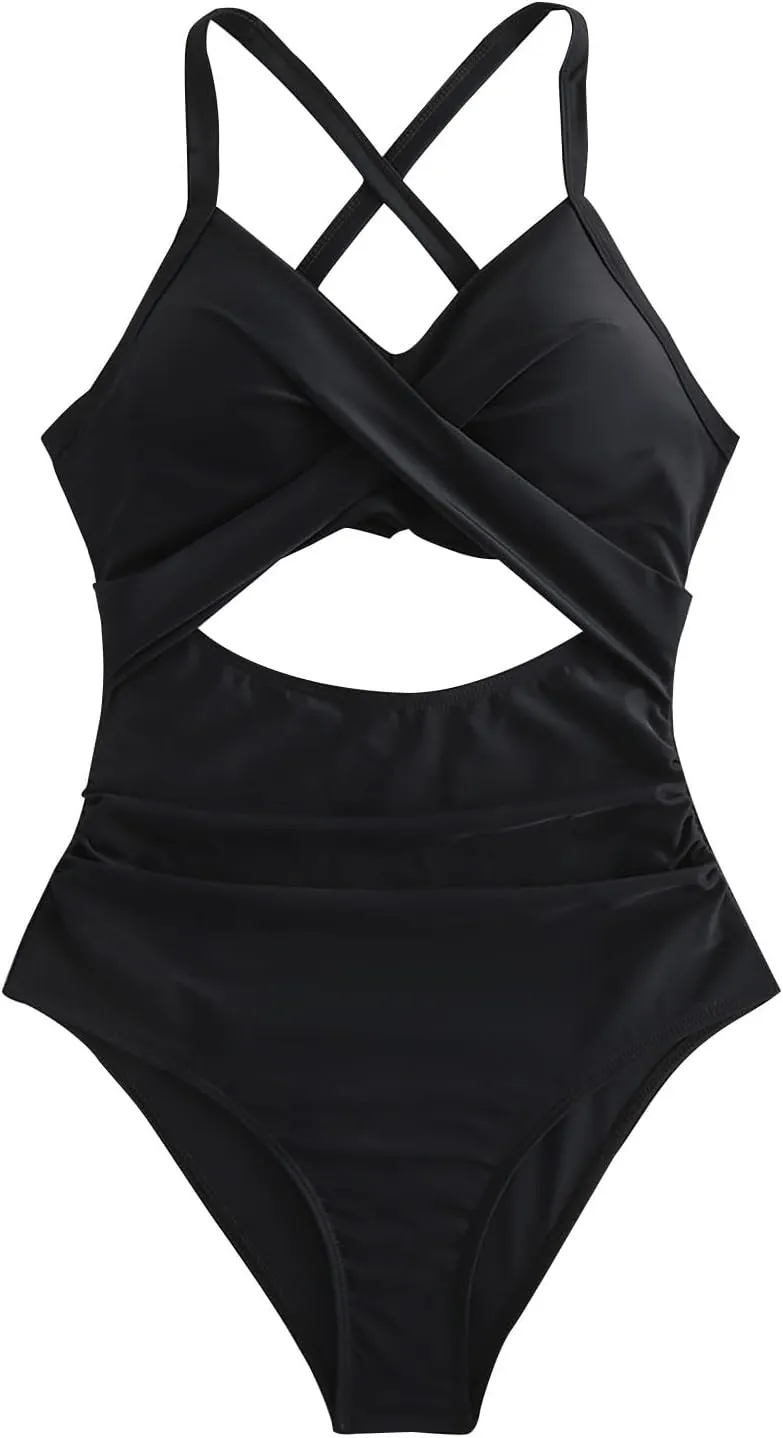 Women Swimsuits Vacation Bikini Sets for Women Tankini Swimsuits for Women Tummy Control Bathing Suit Cute