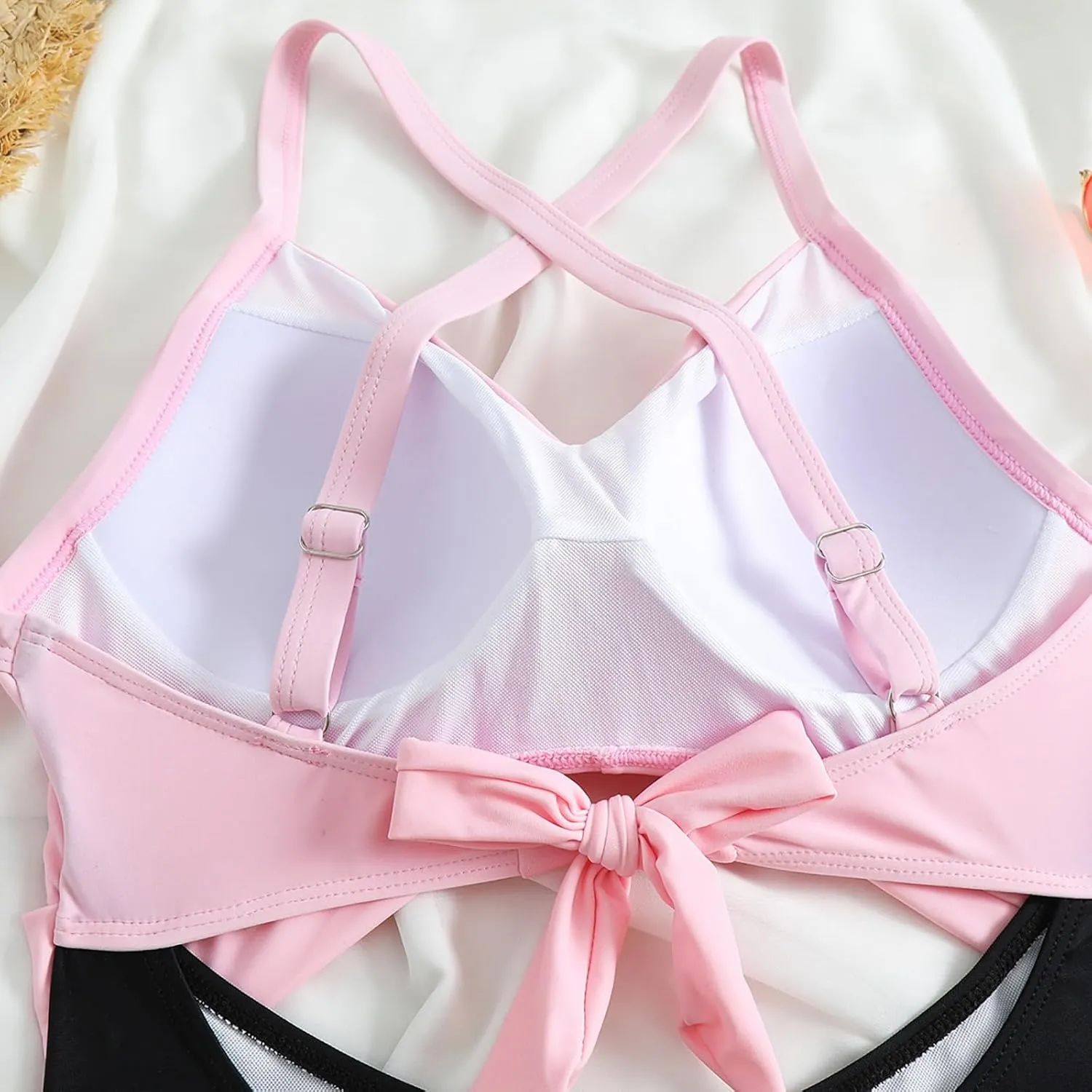 Women Swimsuits Vacation Bikini Sets for Women Tankini Swimsuits for Women Tummy Control Bathing Suit Cute
