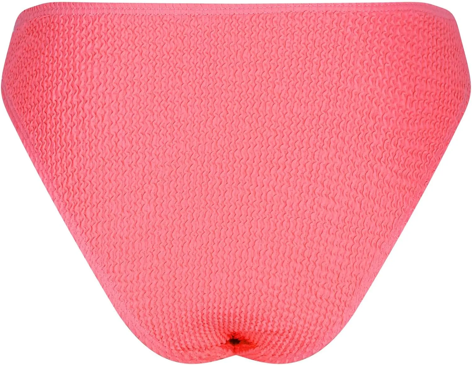 Women's Bikini Swim Bottom Briefs Ribbed High Cut Mid Waist Cheeky Bathing Suit Bottom Tummy Control Swimwear Bottoms