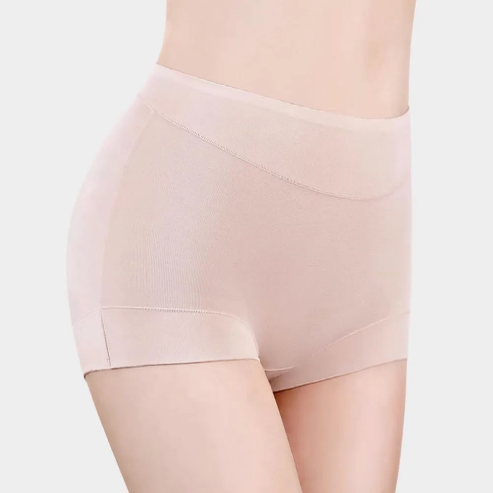 Women's Comfort Sporty Microfiber Boyshort Panties Ladies 5 Pack Mid Waist/High Waist Boxer Briefs Underwear
