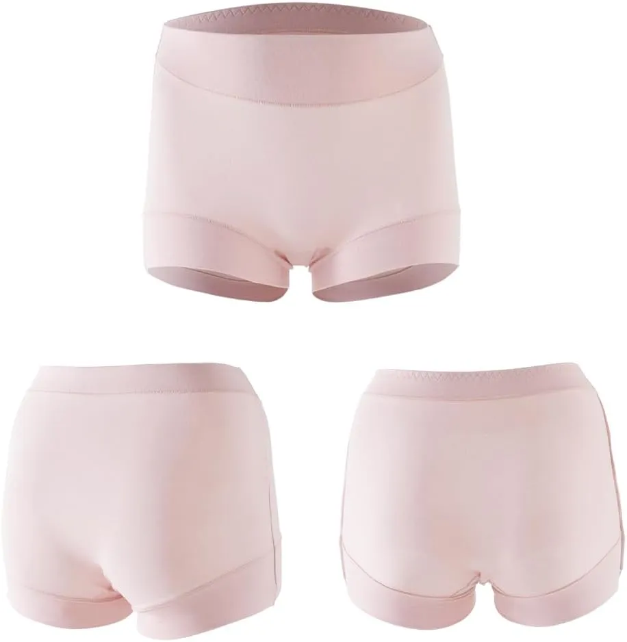 Women's Comfort Sporty Microfiber Boyshort Panties Ladies 5 Pack Mid Waist/High Waist Boxer Briefs Underwear