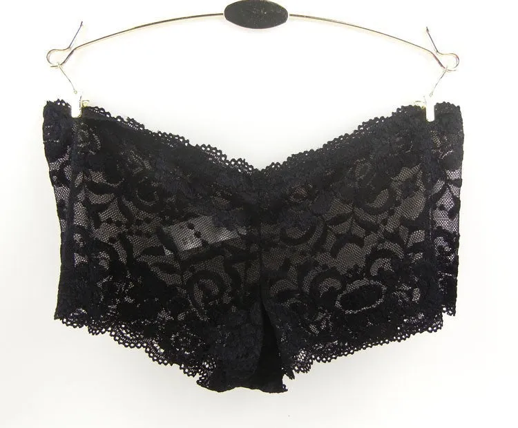 Women's Cotton Lace Plus Size Panties