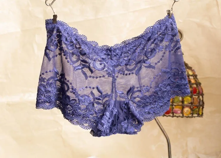 Women's Cotton Lace Plus Size Panties