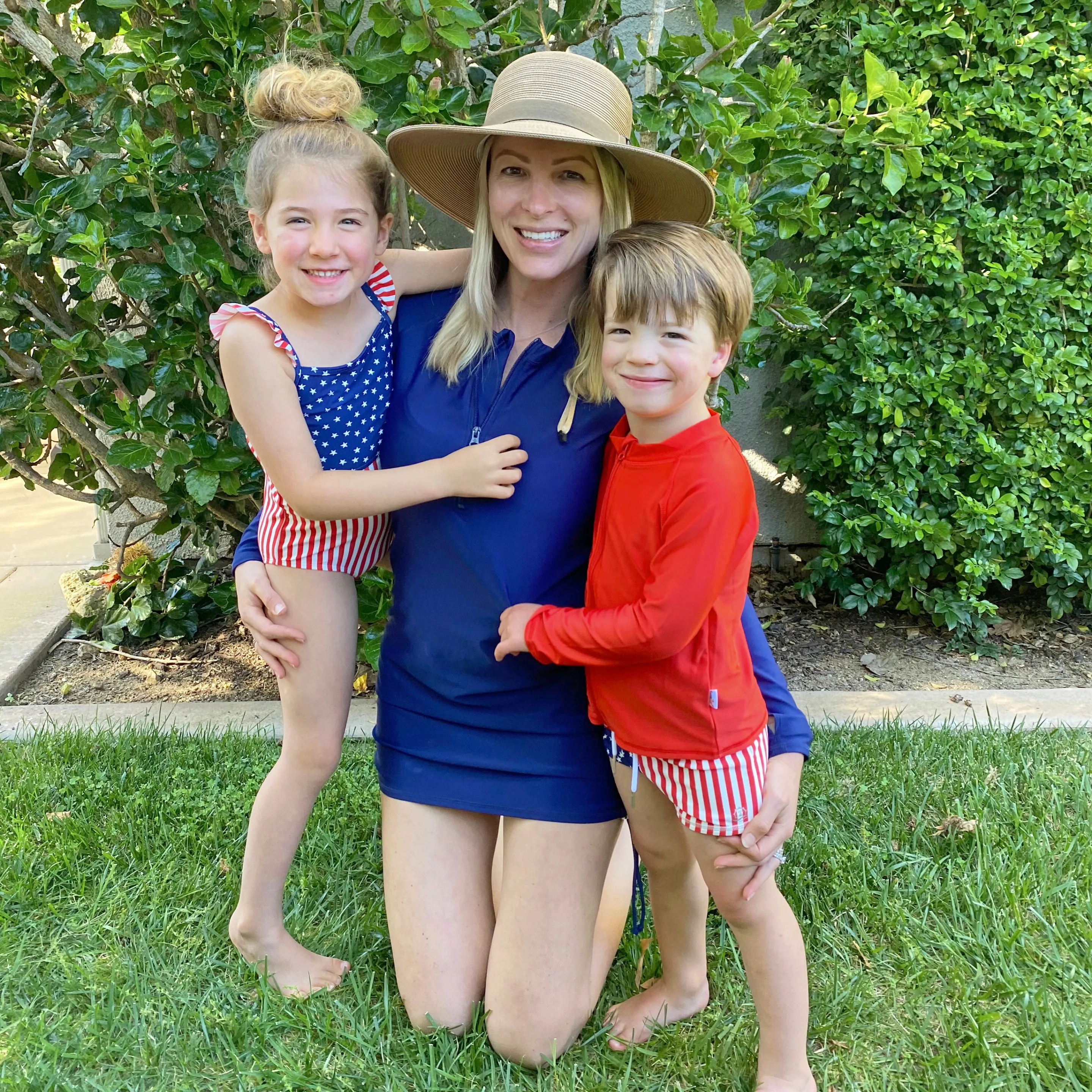 Women's Half Zip Swim Dress Cover Up | "Navy"