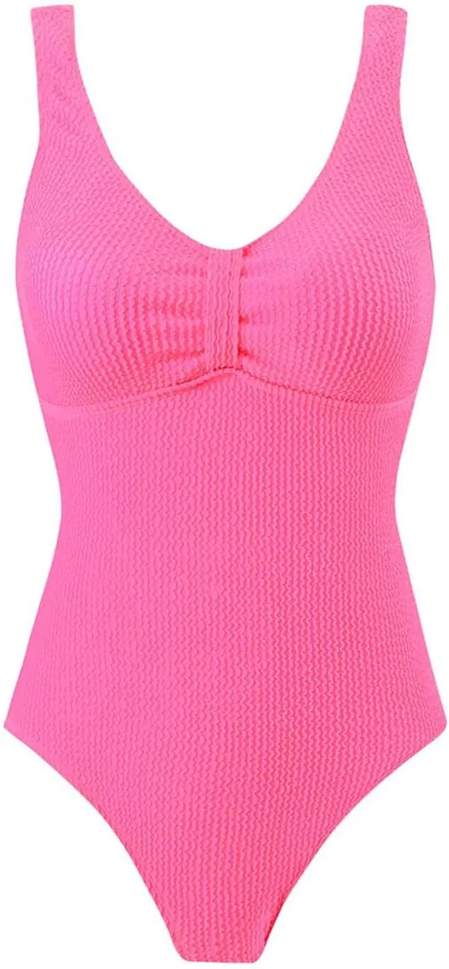 Womens Modest Swimsuits Fashion Solid V Neck Tummy Control Bathing Suits Backless Sexy Padded 2025 Summer Swimwear