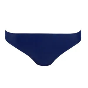 women's navy low waisted bikini bottom