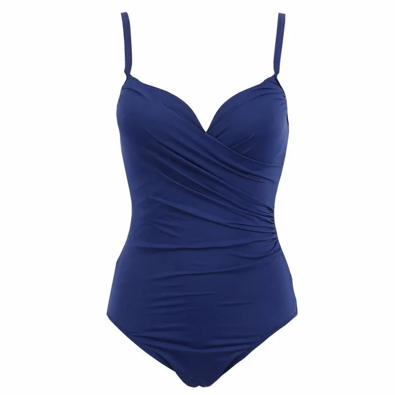 Women's One Piece Swimsuit | Vintage Bathing Suit | Plus Size
