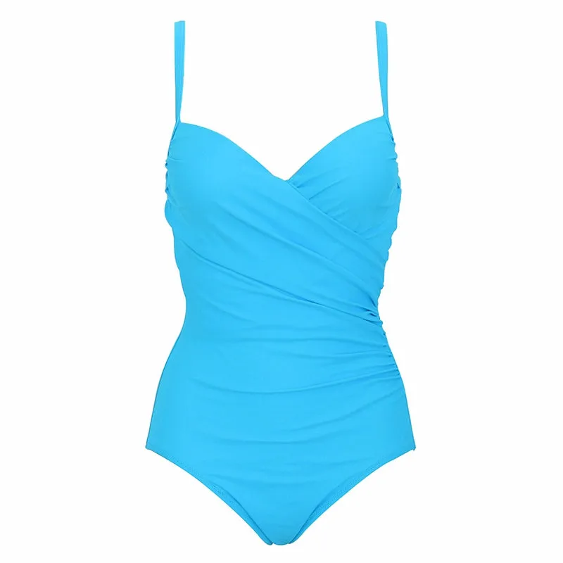 Women's One Piece Swimsuit | Vintage Bathing Suit | Plus Size