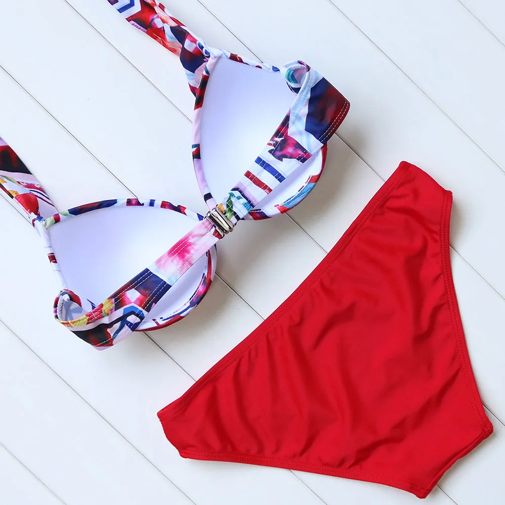 Women's Push-Up Padded Bikini Set