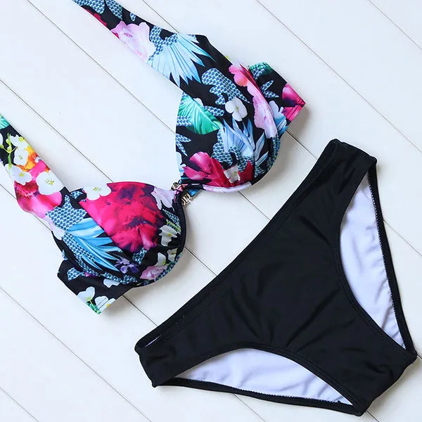 Women's Push-Up Padded Bikini Set