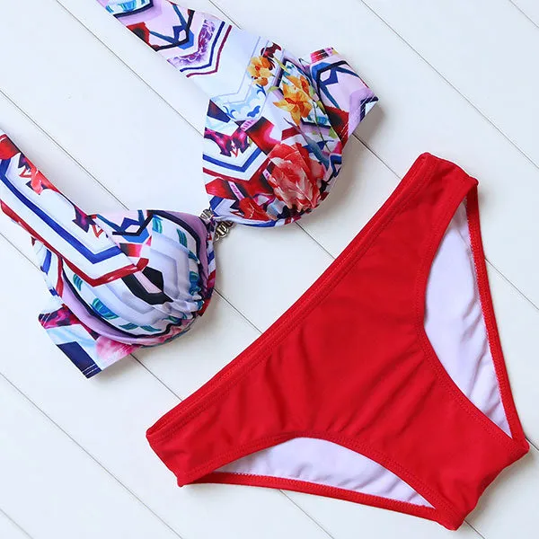 Women's Push-Up Padded Bikini Set