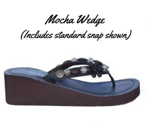 Women's Sandals "Mocha Wedge"
