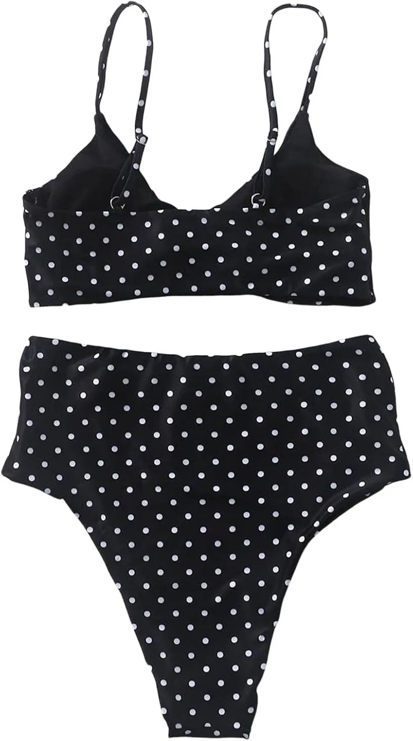 Women's Solid Color Fashionable Casual Strap Triangular Bikini Swimsuit Set Mens Bikini Underwear