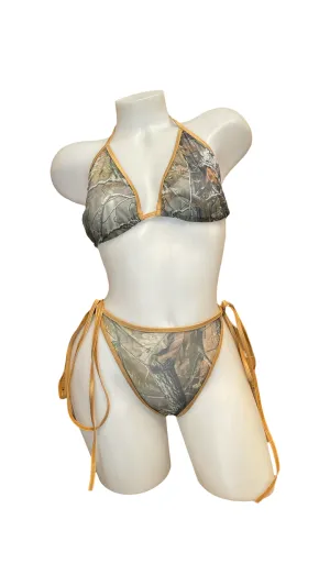 X9 Bikini: Real Tree/Dark Macro (Scrunch)