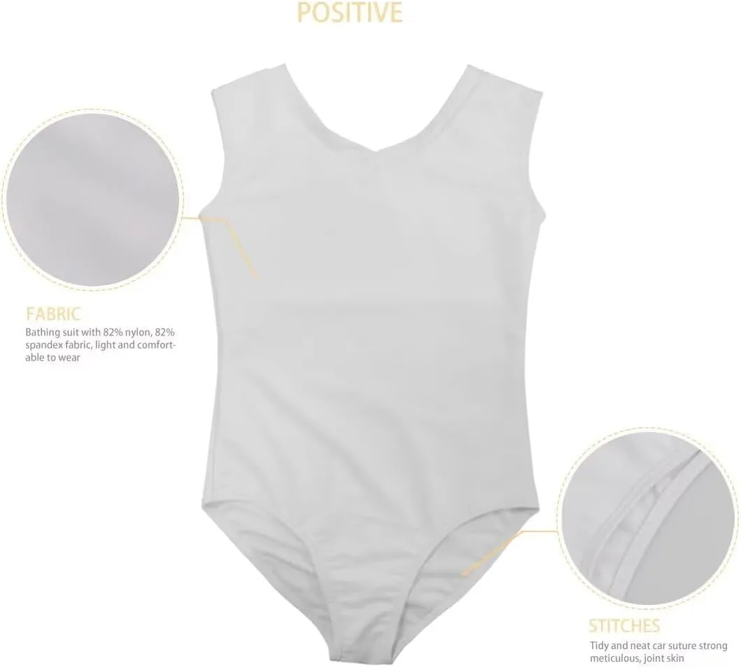 Xhuibop One Piece Swimsuits for Girls Beachwear Bathing Suits 3-14