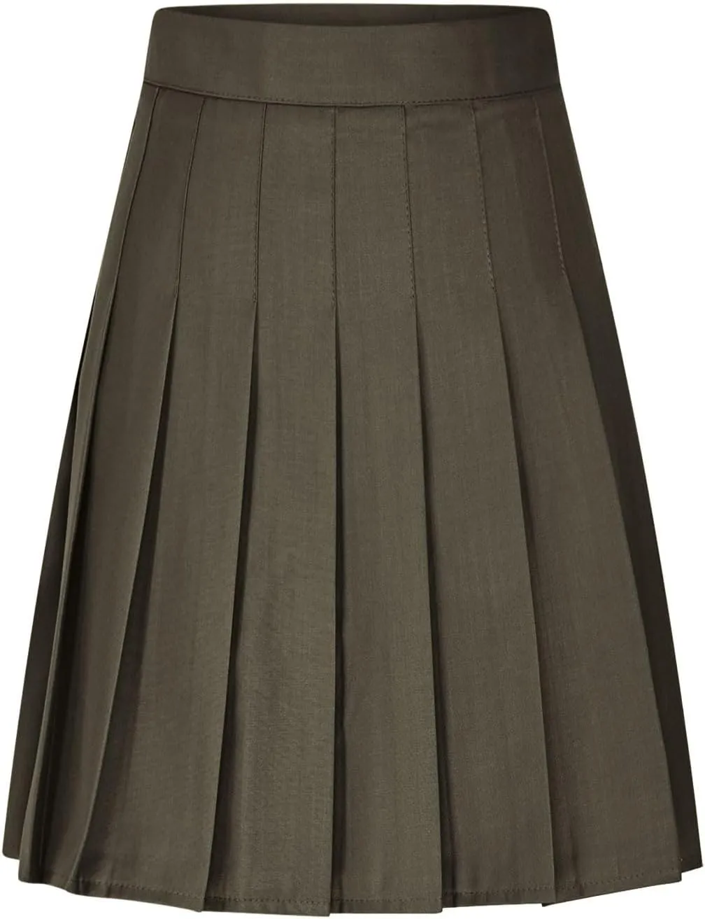 Xiaojmake Women Pleated A-Line Skirts Flowy Short Mini Basic Skirt High Waist School Uniform Tennis Cheerleader Skater Skirts