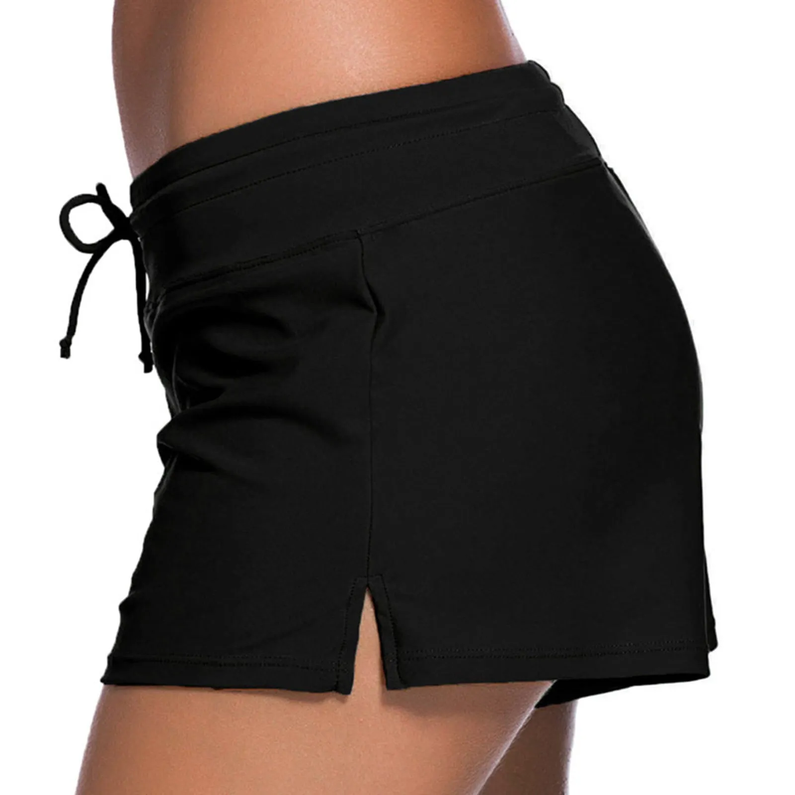 Xysaqa Women Swimsuit Shorts Tankinis Swim Briefs Casual Bottom Boardshort Summer Beach Trunks Boyshorts Swimwear for Girls