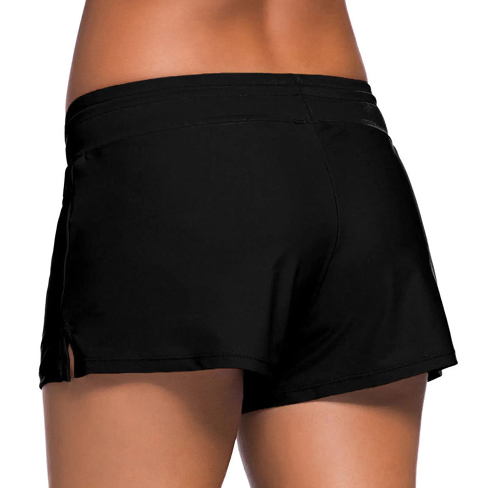 Xysaqa Women Swimsuit Shorts Tankinis Swim Briefs Casual Bottom Boardshort Summer Beach Trunks Boyshorts Swimwear for Girls
