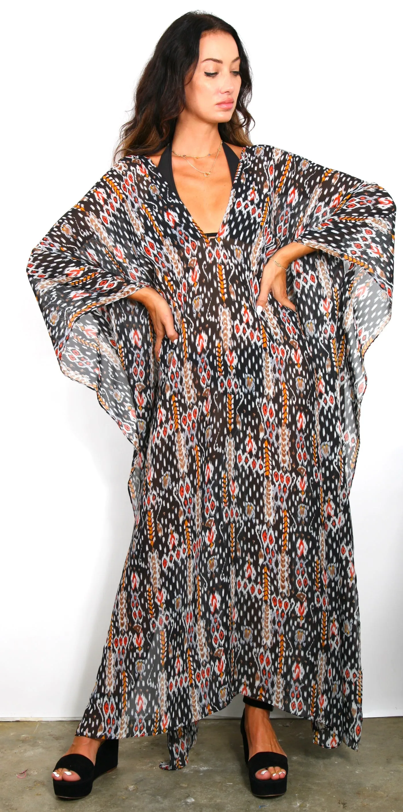 Yemaya - Eiffel Maxi Kaftan