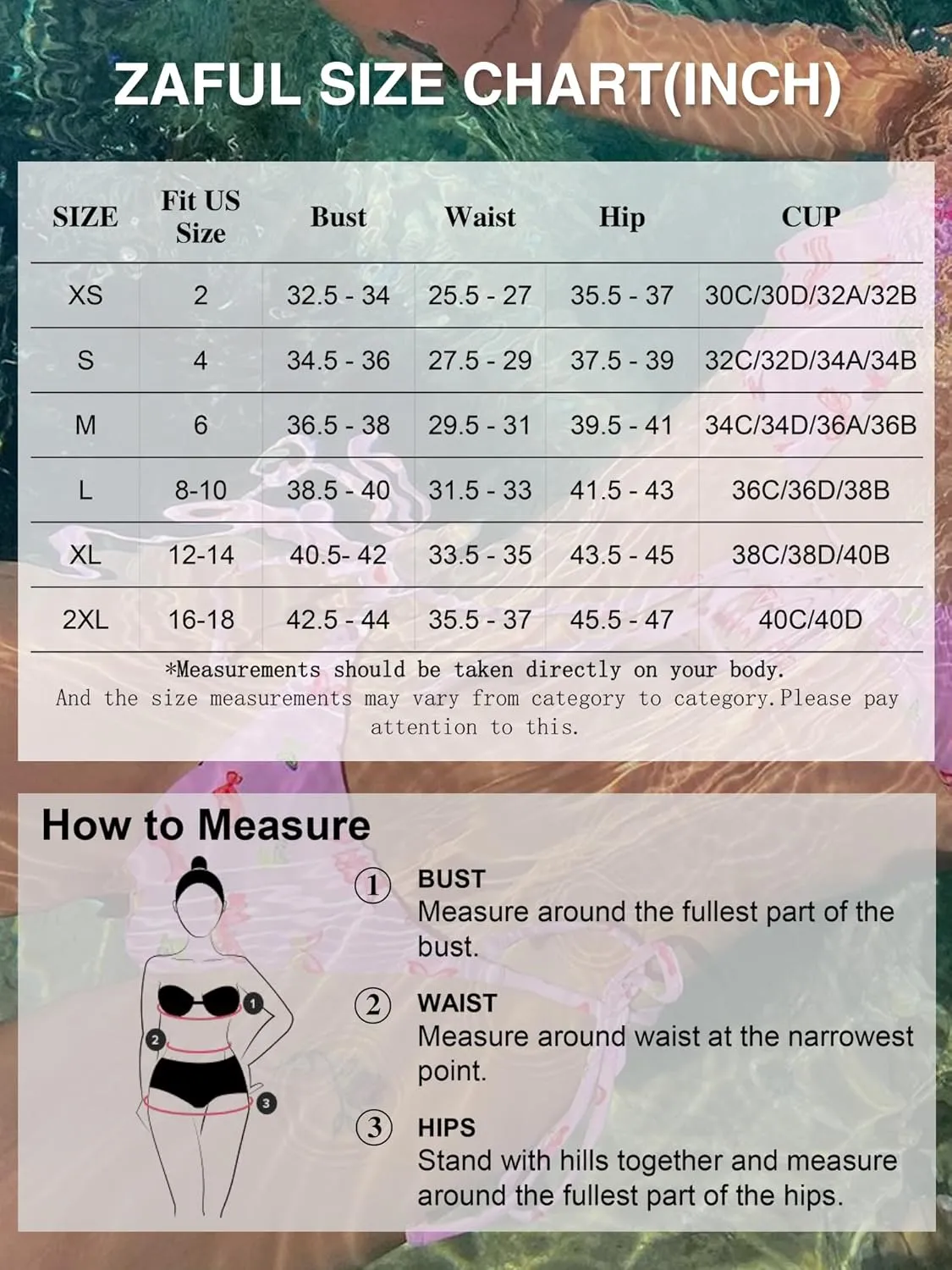 ZAFUL Women's Swim Shorts High Waisted Bow Gingham Floral Print Boyshorts Bathing Suit Swimsuit Bottoms Board Shorts